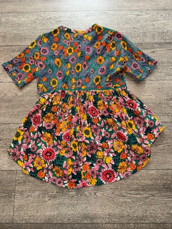 Akemi + Kin By Anthropologie Boho Floral Tunic or Dress - Picture 6 of 8